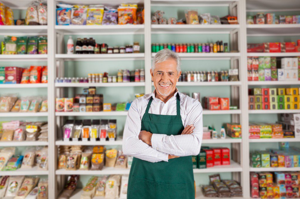 Senior Citizen building a business to get rich