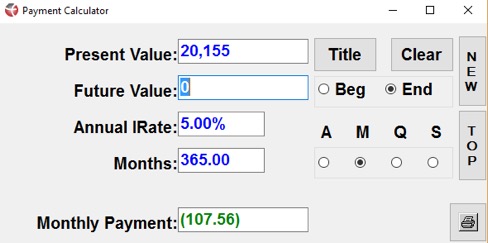 credit card calculator
