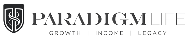 Full Logo Paradigm Life Logo Black