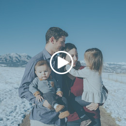 Family playing together